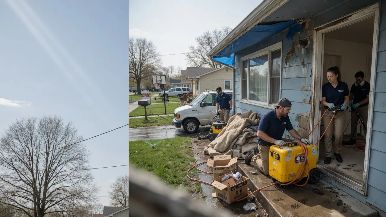 Basement Flood Cleanup in Clarksville, PA near me